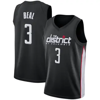Men's Bradley Beal Washington Wizards Black 2018/19 Jersey - City Edition - Swingman