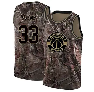 Men's Kyle Kuzma Washington Wizards Camo Realtree Collection Jersey - Swingman