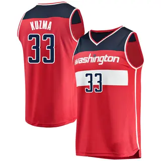 Men's Kyle Kuzma Washington Wizards Red Jersey - Icon Edition - Fast Break