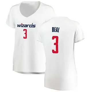Women's Bradley Beal Washington Wizards White Jersey - Association Edition - Fast Break