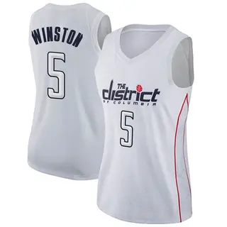 Women's Cassius Winston Washington Wizards White Jersey - City Edition - Swingman