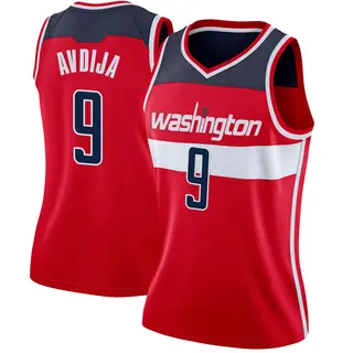Women's Deni Avdija Washington Wizards Red Jersey - Icon Edition - Swingman