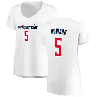 Women's Juwan Howard Washington Wizards White Jersey - Association Edition - Fast Break