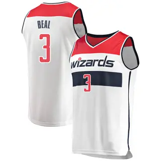 Youth Bradley Beal Washington Wizards White Jersey - Association Edition - Fast Break
