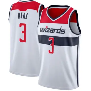Youth Bradley Beal Washington Wizards White Jersey - Association Edition - Swingman