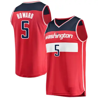 Youth Juwan Howard Washington Wizards Red Jersey - Icon Edition - Fast Break