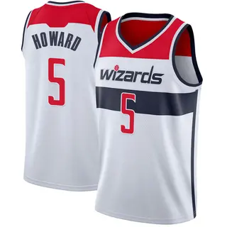 Youth Juwan Howard Washington Wizards White Jersey - Association Edition - Swingman