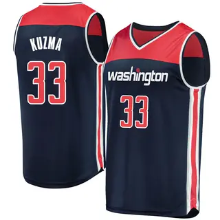 Youth Kyle Kuzma Washington Wizards Navy Jersey - Statement Edition - Fast Break