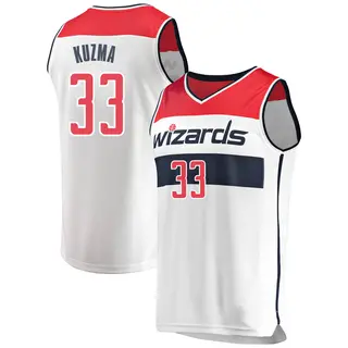 Youth Kyle Kuzma Washington Wizards White Jersey - Association Edition - Fast Break