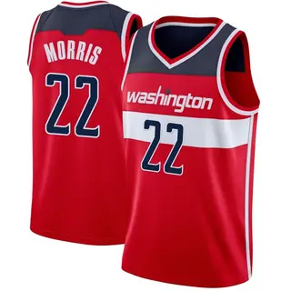 Youth Monte Morris Washington Wizards Red Jersey - Icon Edition - Swingman