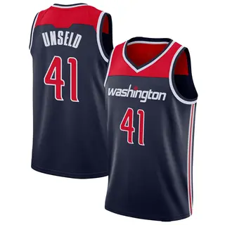 Youth Wes Unseld Washington Wizards Navy Jersey - Statement Edition - Swingman